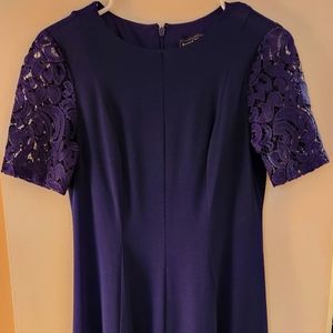 Navy midi dress size 6P